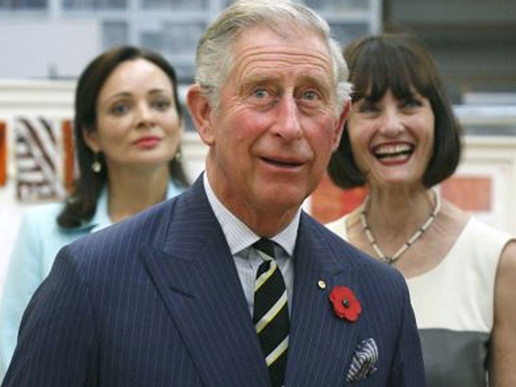 Prince Charles plans to open a renewable energy plant on his Duchy
of Cornwall estate