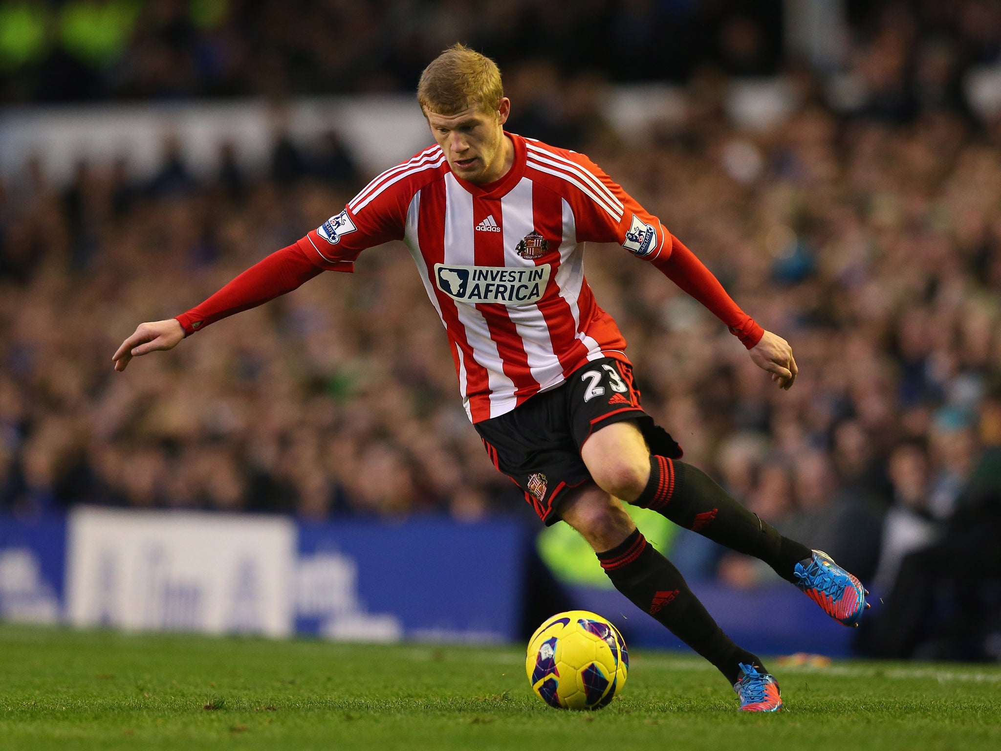 James McClean chose not to wear a Remembrance Day poppy on his shirt last weekend against Everton