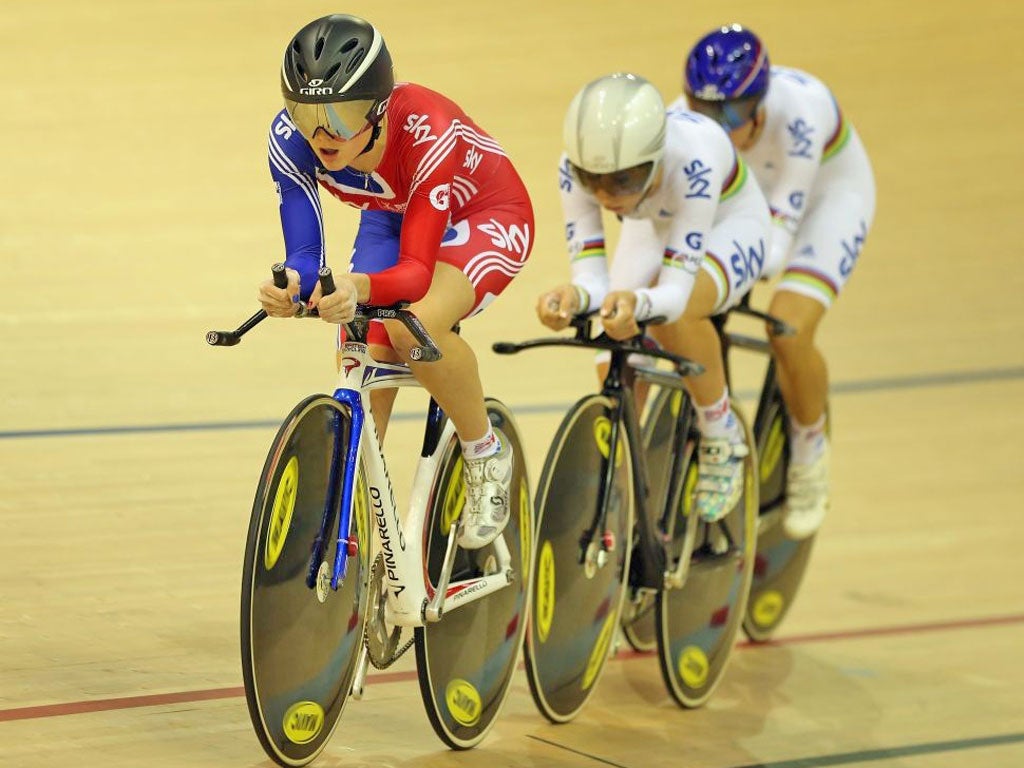 Elinor Barker led the new generation of British riders in Glasgow
last weekend