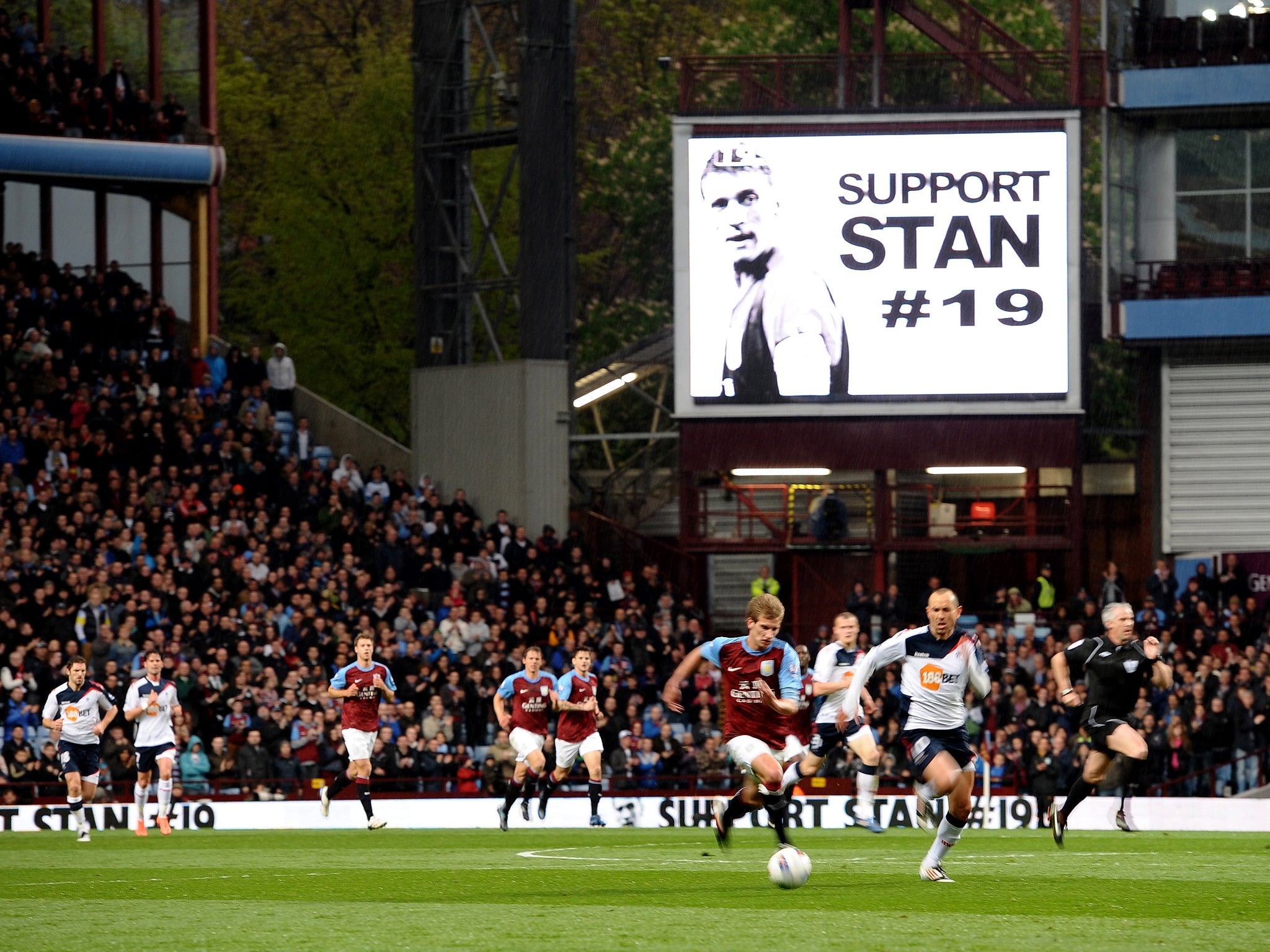 The Villa supporters have taken to singing the Bulgarian's name in the 19th minute at each match