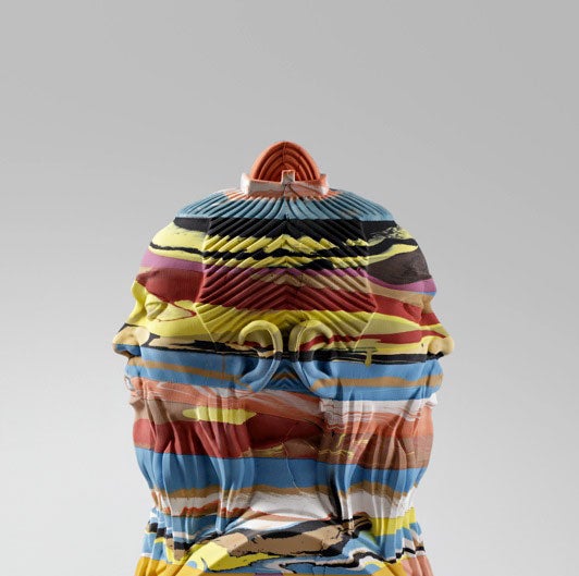 Oliver Laric, Sun Tzu Janus, 2012, Resin, plaster and pigment, 40 x 24 x 30 cm