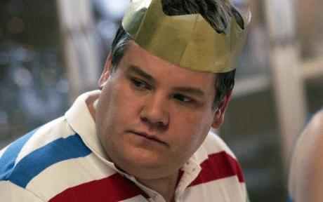 Seasonal filming: James Corden as Smithy in a previous Gavin & Stacey Christmas special