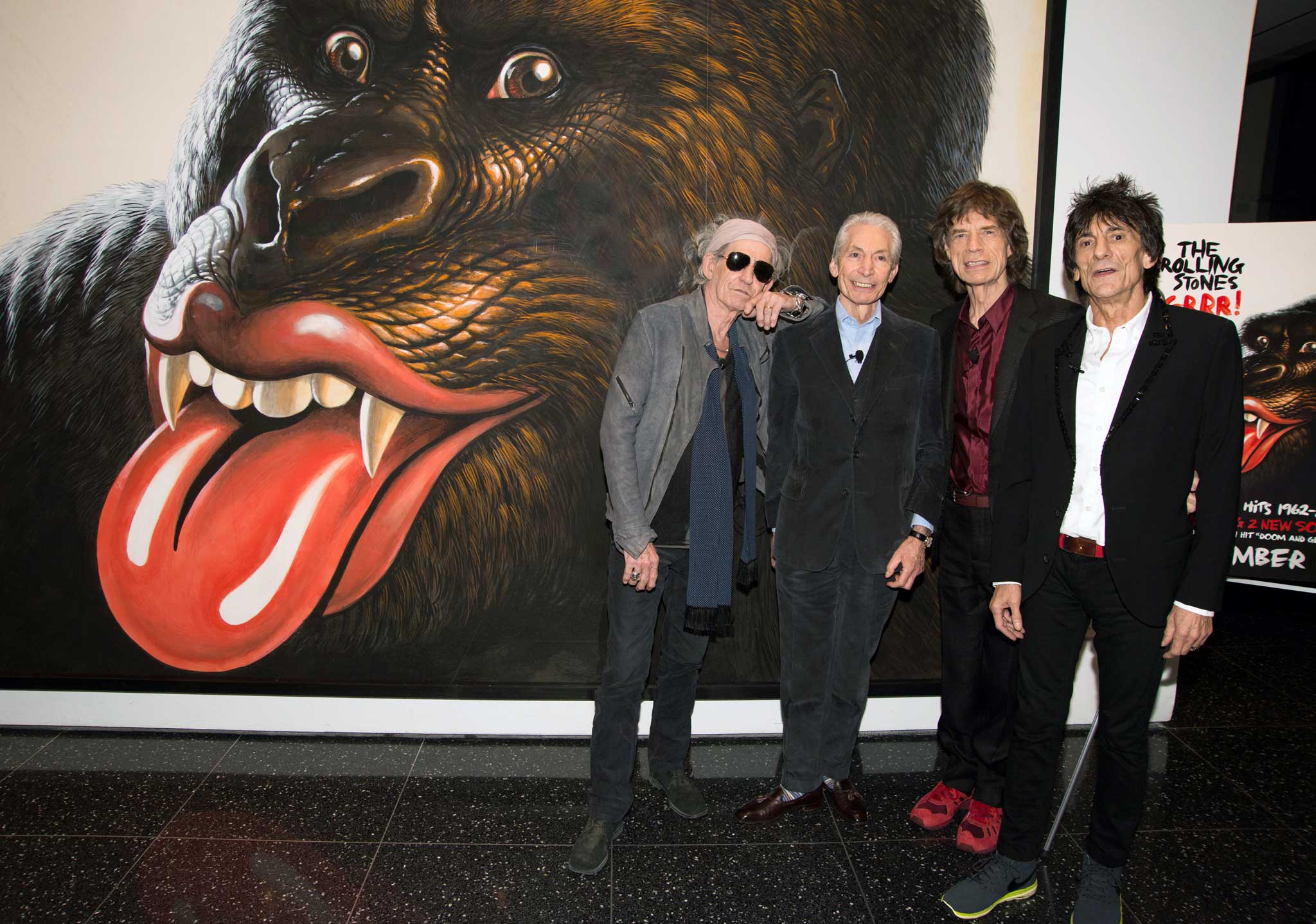 Free spirit: The Rolling Stones are celebrating their 50th anniversary