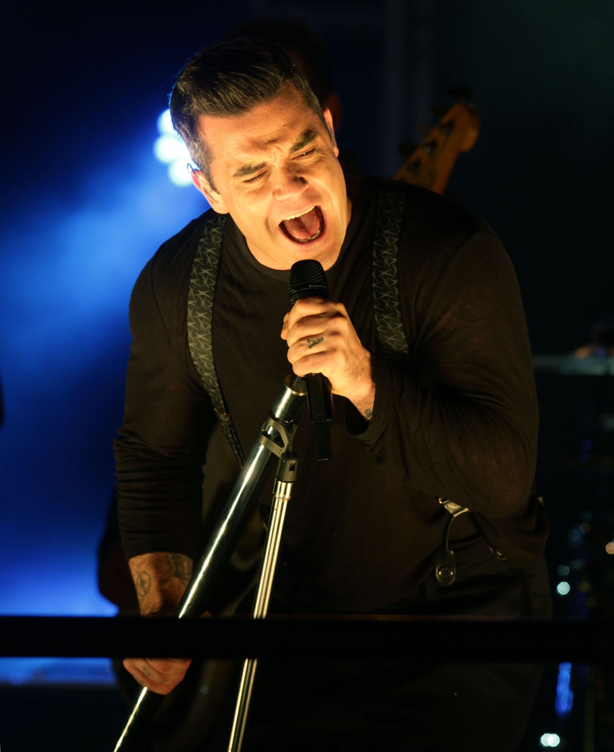 Still got it: Robbie Williams