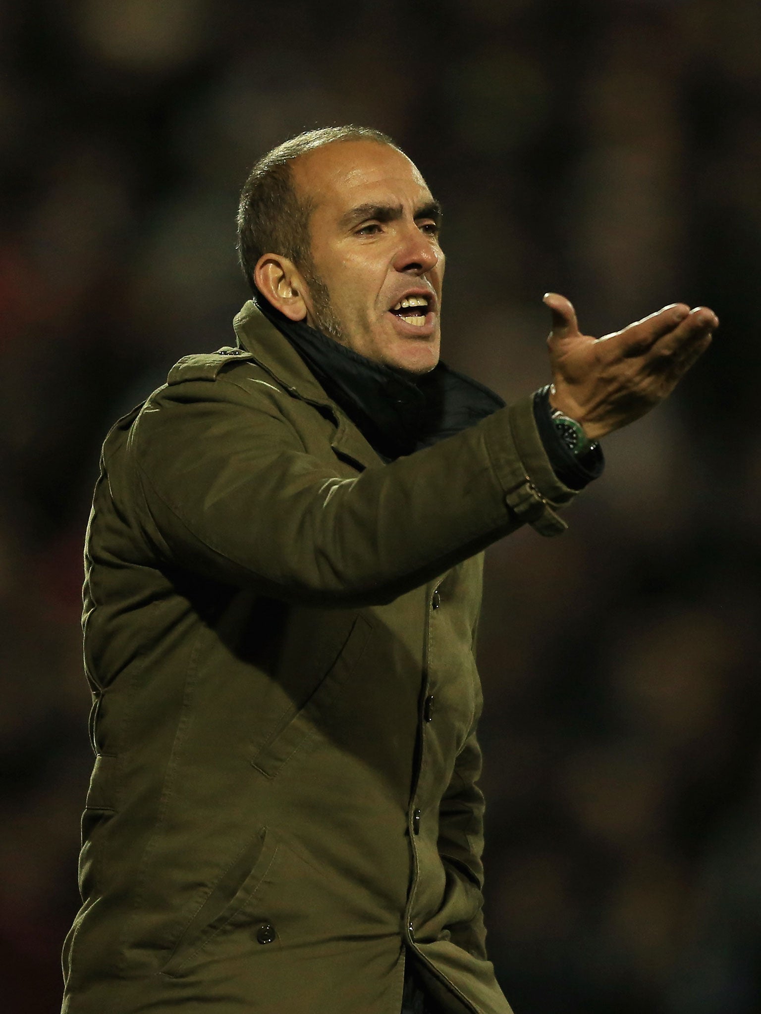 Paolo Di Canio, manager of Swindon Town