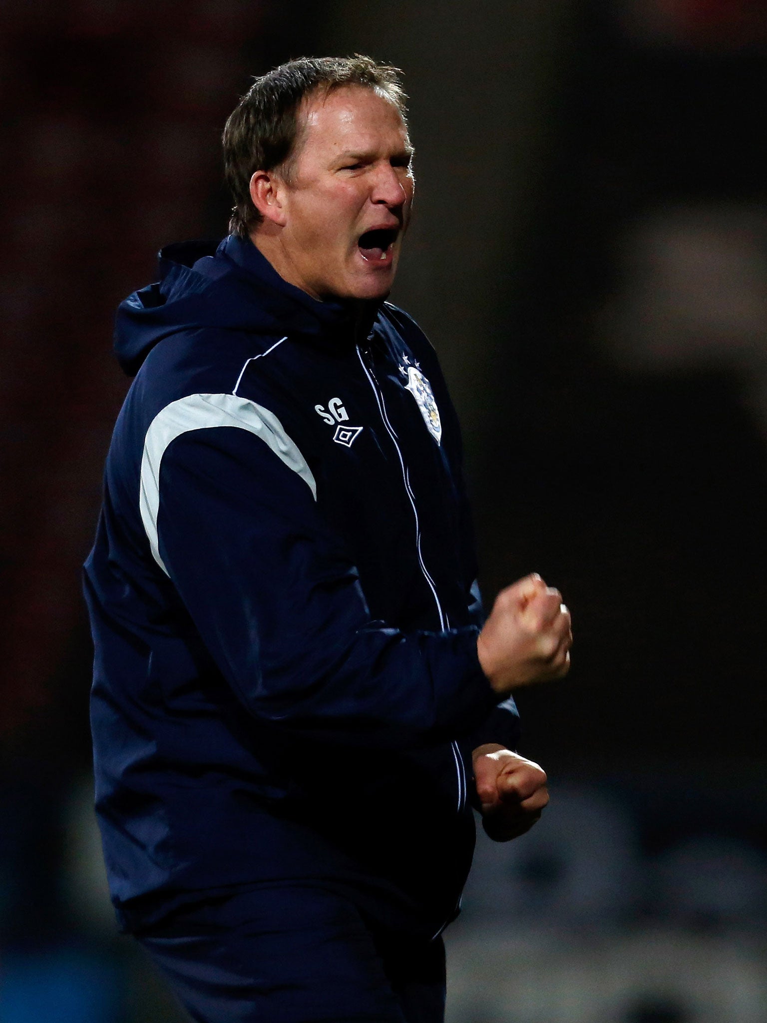 Huddersfield Town manager Simon Grayson