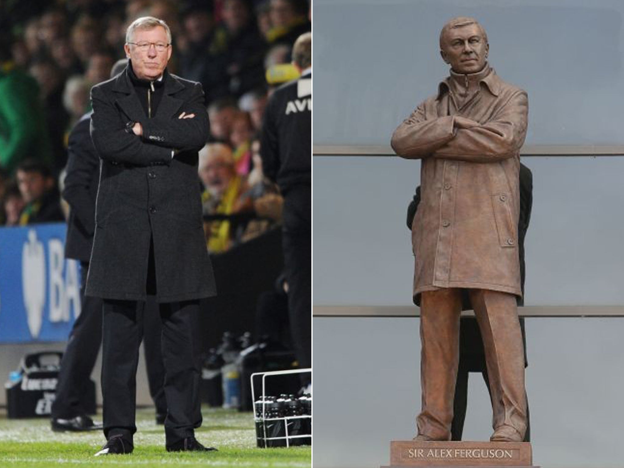 Life imitates art: Alex Ferguson and the new statue