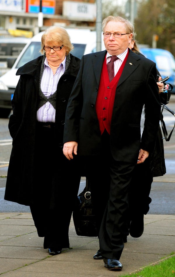 Bobby Roberts who was convicted on three counts of causing unnecessary suffering to Anne the Asian elephant, and his wife Moira, who was cleared of all three charges