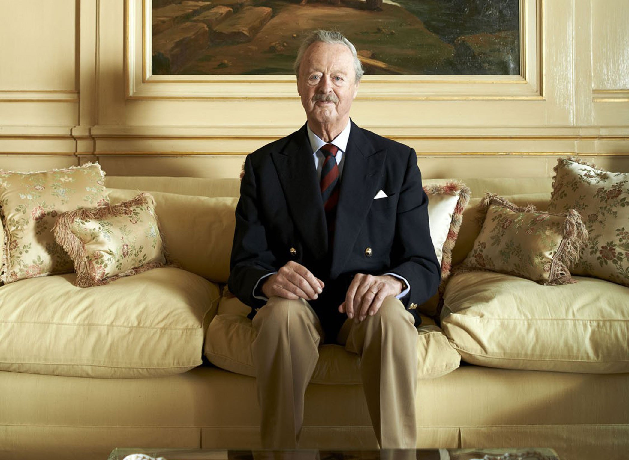 The Duke of Marlborough at Blenheim, filmed for a year in The Aristocrats