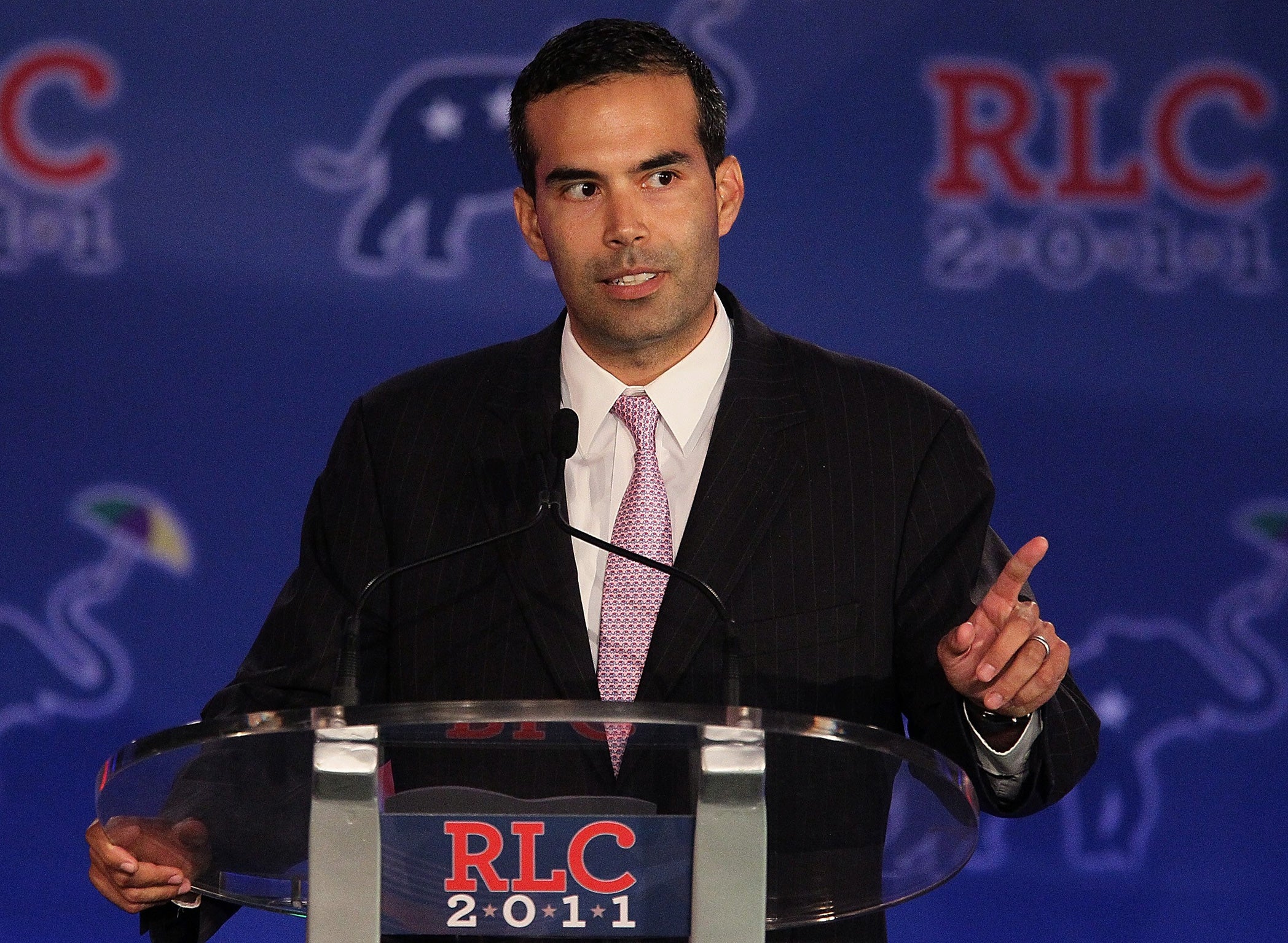 George P. Bush speaks during the 2011 Republican Leadership Conference