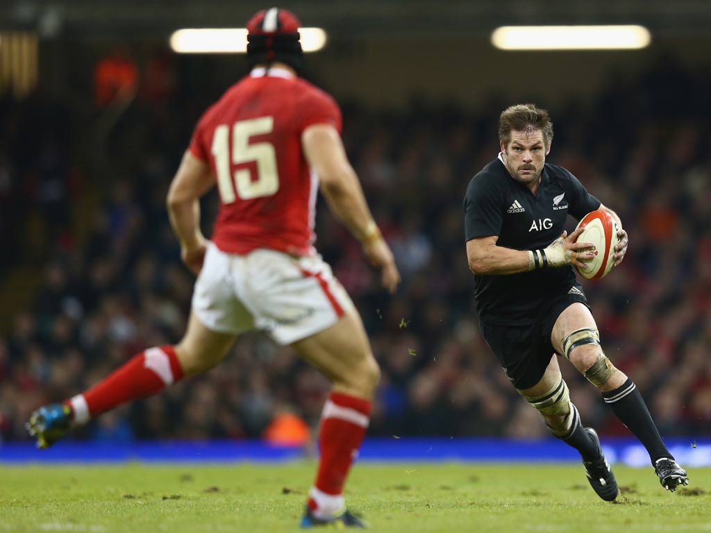 New Zealand's Richie McCaw