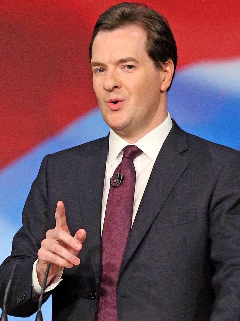 The Chancellor, George Osborne