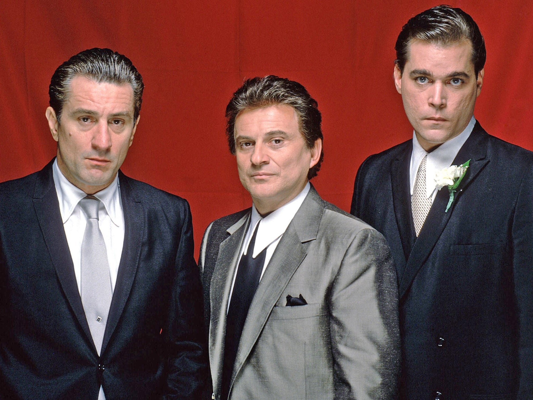 De Niro, Joe Pesci and Ray Liotta starred in Martin Scorsese’s classic mob drama ‘GoodFellas’