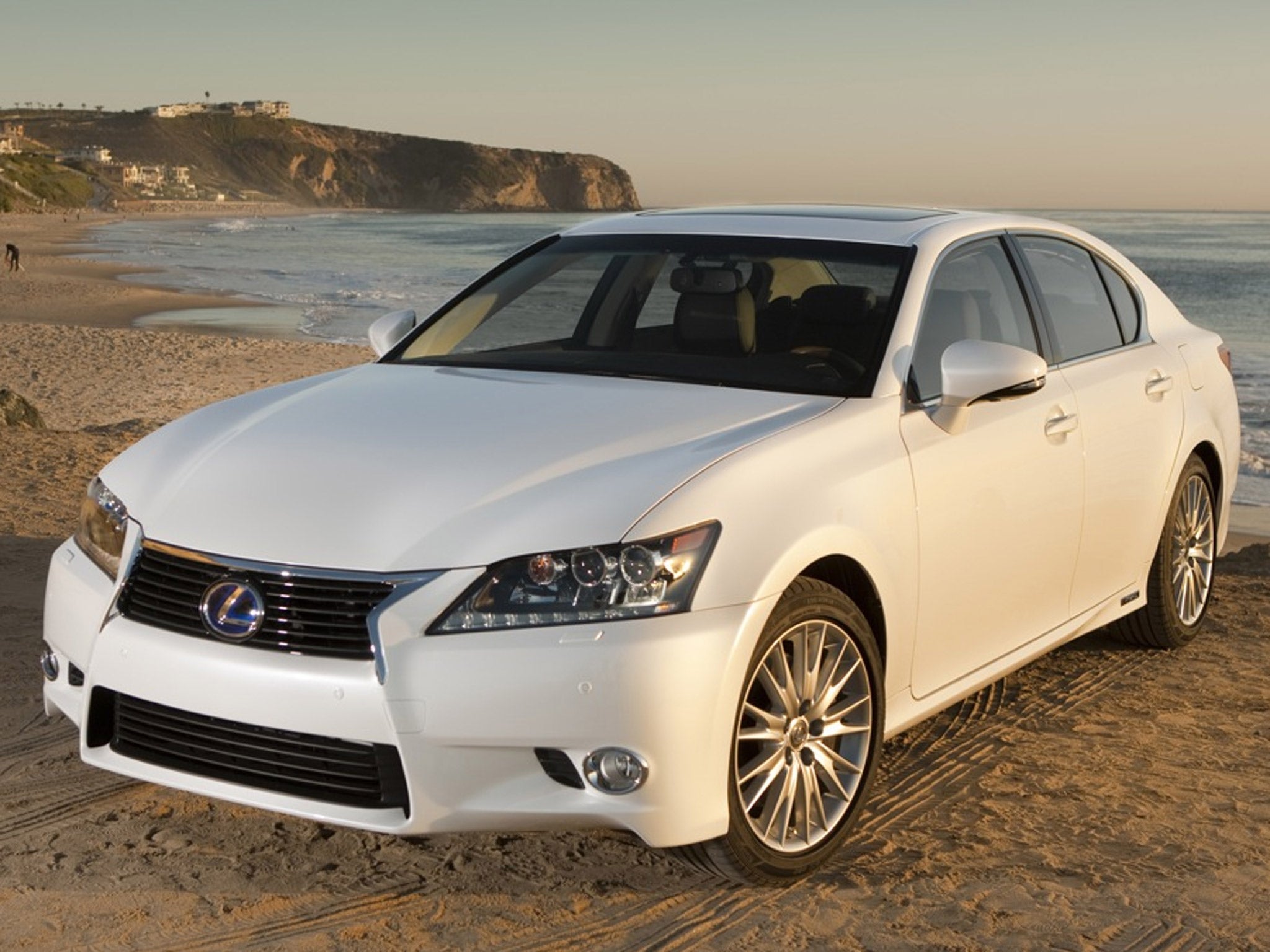 Nimble for a big car: the Lexus GS