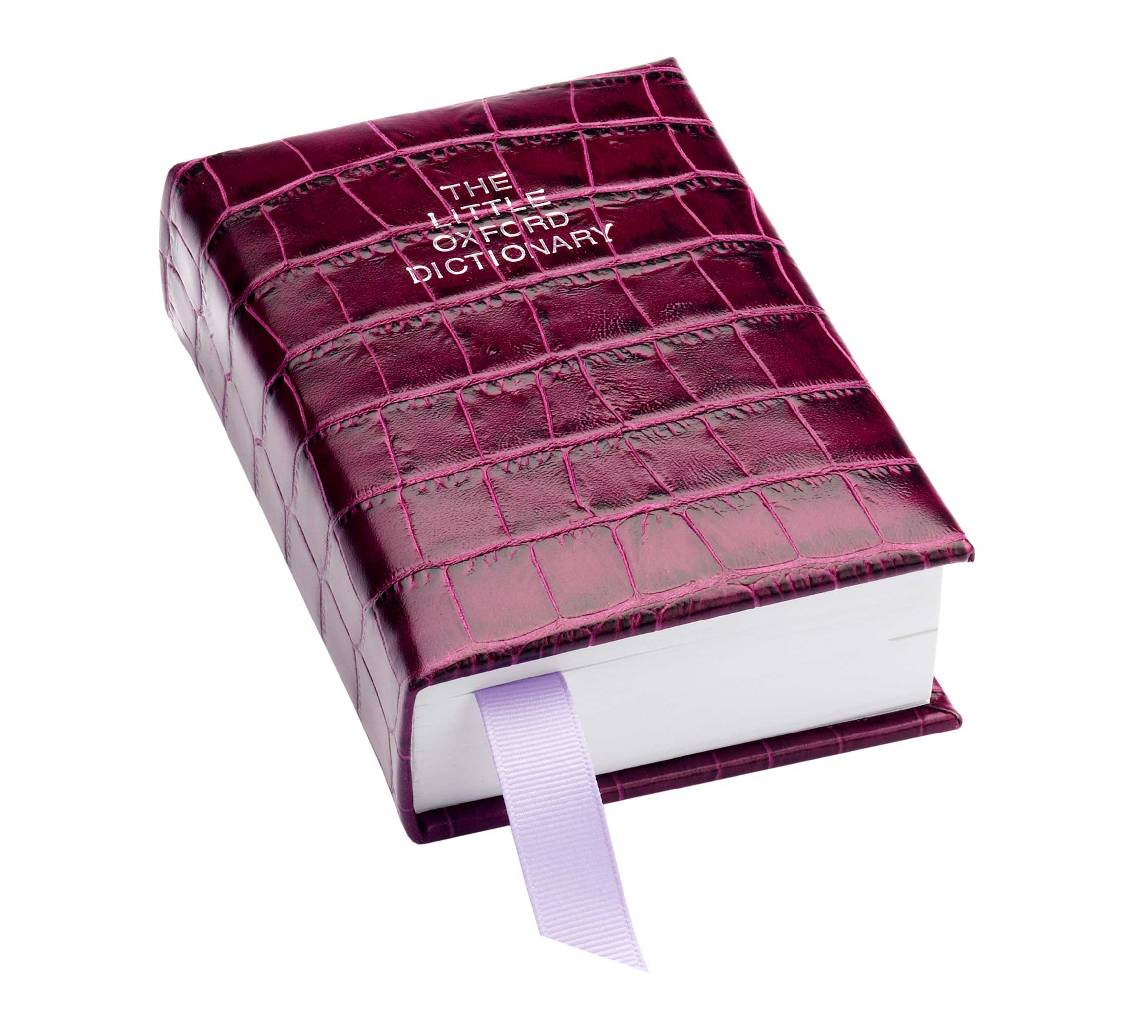 13. Mock croc 'Oxford English Dictionary', £55, Aspinal of London