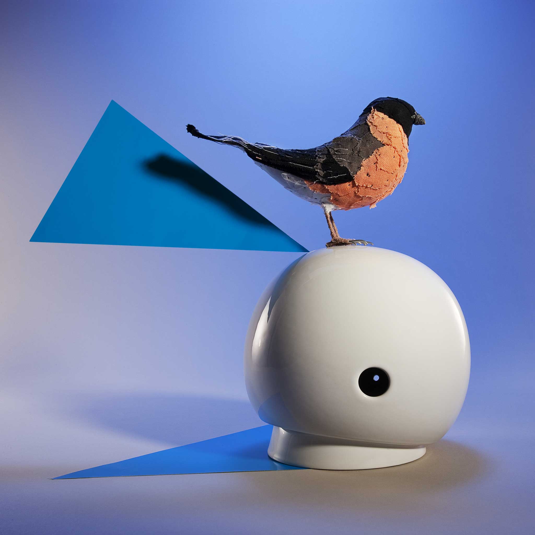 Bee station, £39.99, Firebox; bird, £185, The Shop Floor Project