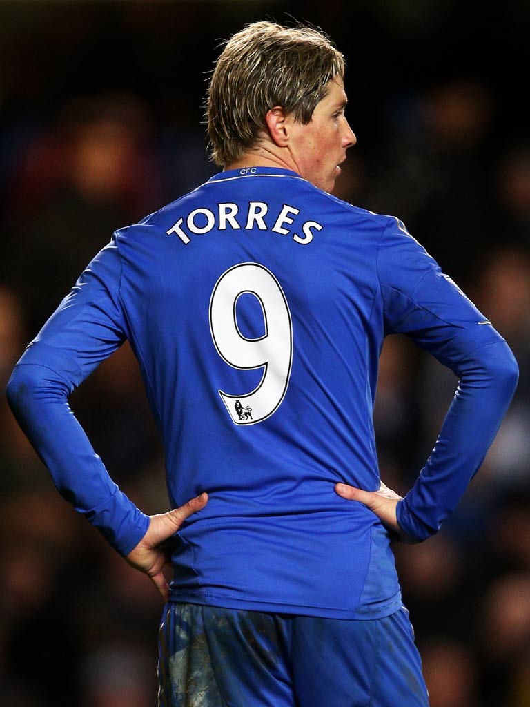 Chelsea striker Fernando Torres