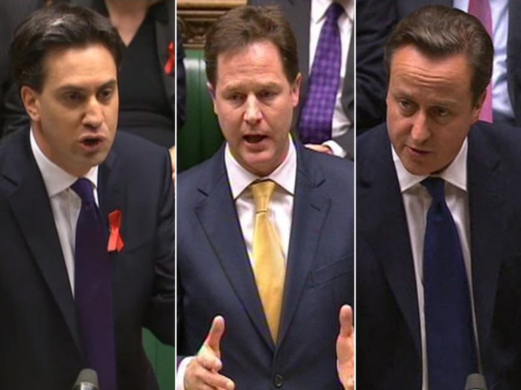 Mr Clegg and Ed Miliband are furious with the Prime Minister for suggesting that a draft Bill to be drawn up in line with Lord Justice Leveson's proposals would merely be a wrecking device to show how difficult it would be to turn them into law