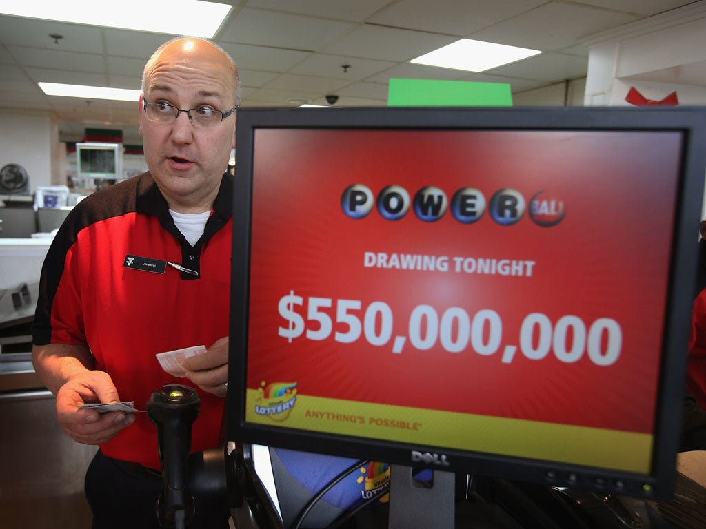 Powerball lottery tickets sold at 130,000 a minute