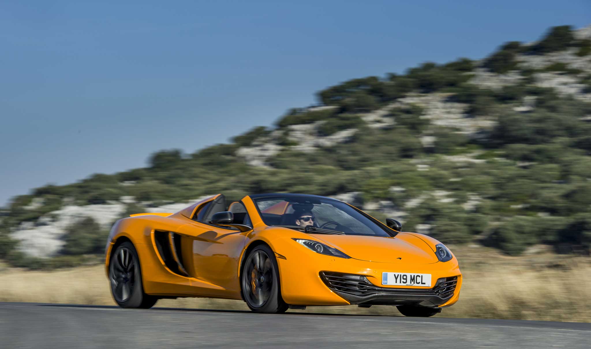 Thrilling: The McLaren MP4-12C Spider