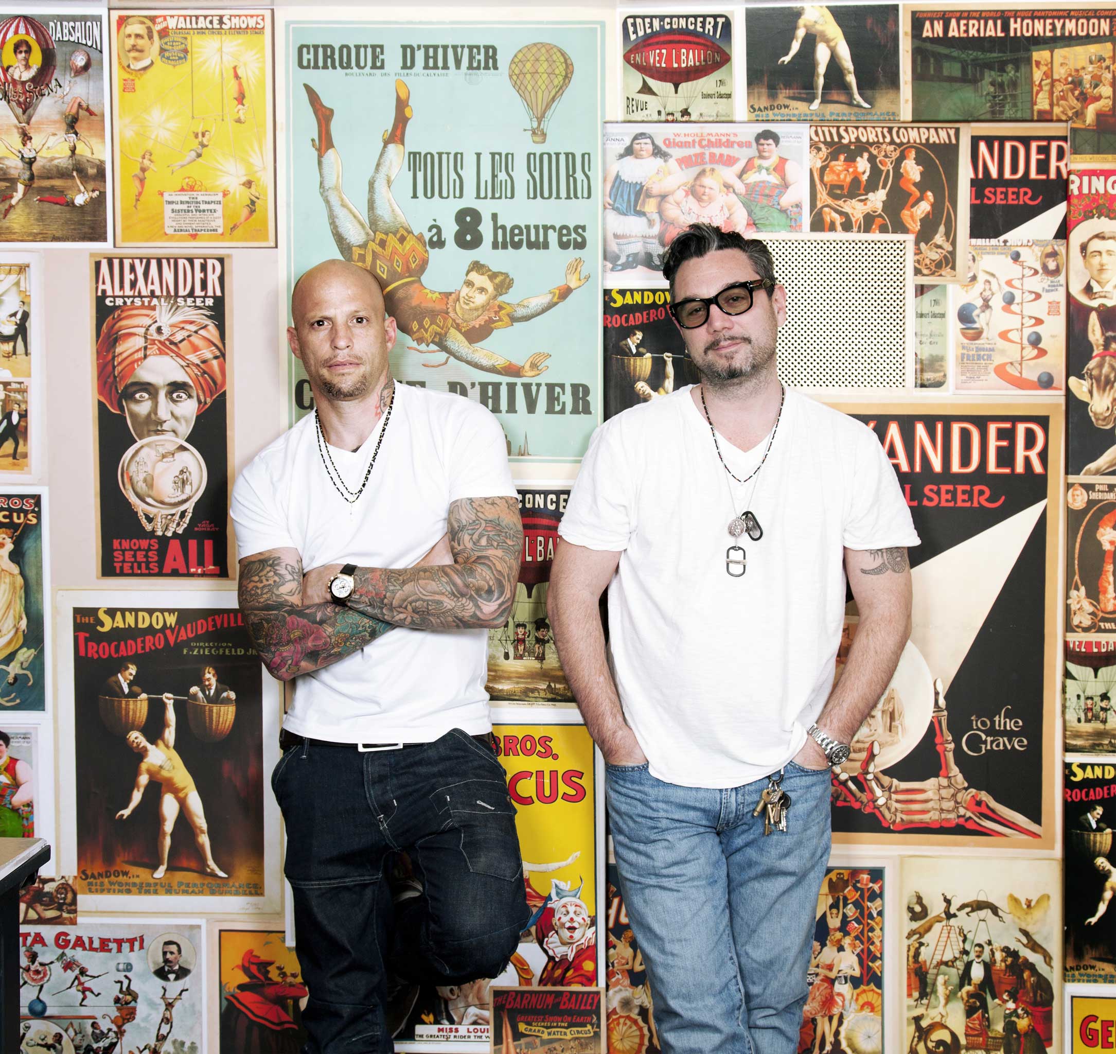 Morgan (right) says: 'We've became close over the years, to the extent that we're like brothers from other mothers.'