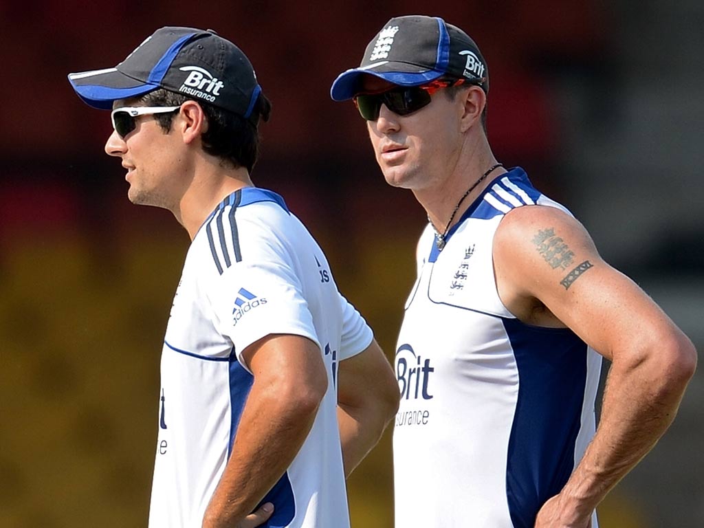 Alastair Cook and Kevin Pietersen