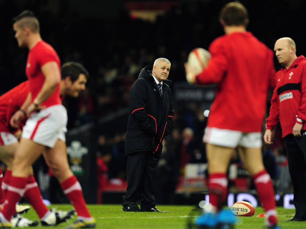 Wales manager Warren Gatland