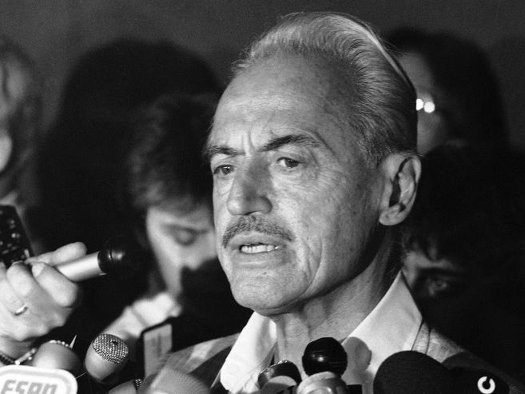 Uncompromising: Miller in 1981 during a baseball players’ strike