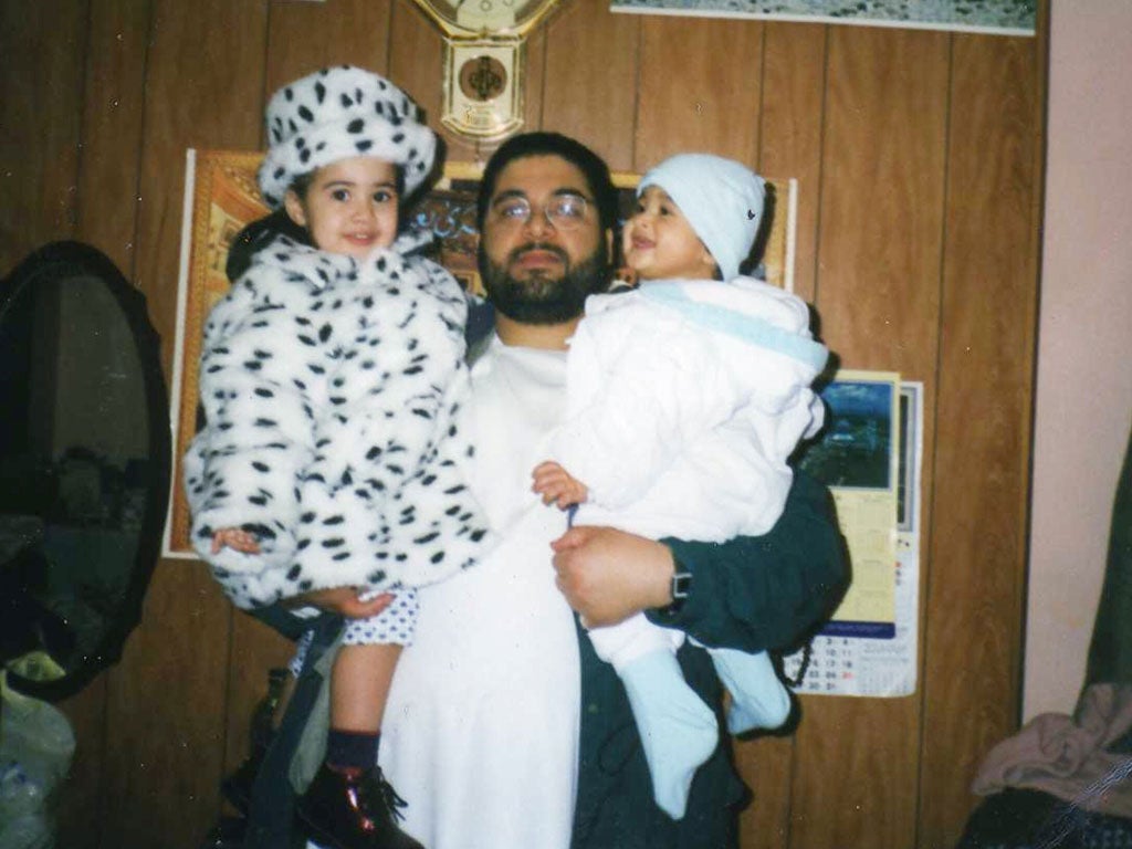 A life not lived: Shaker Aamer with two of his children before his arrest