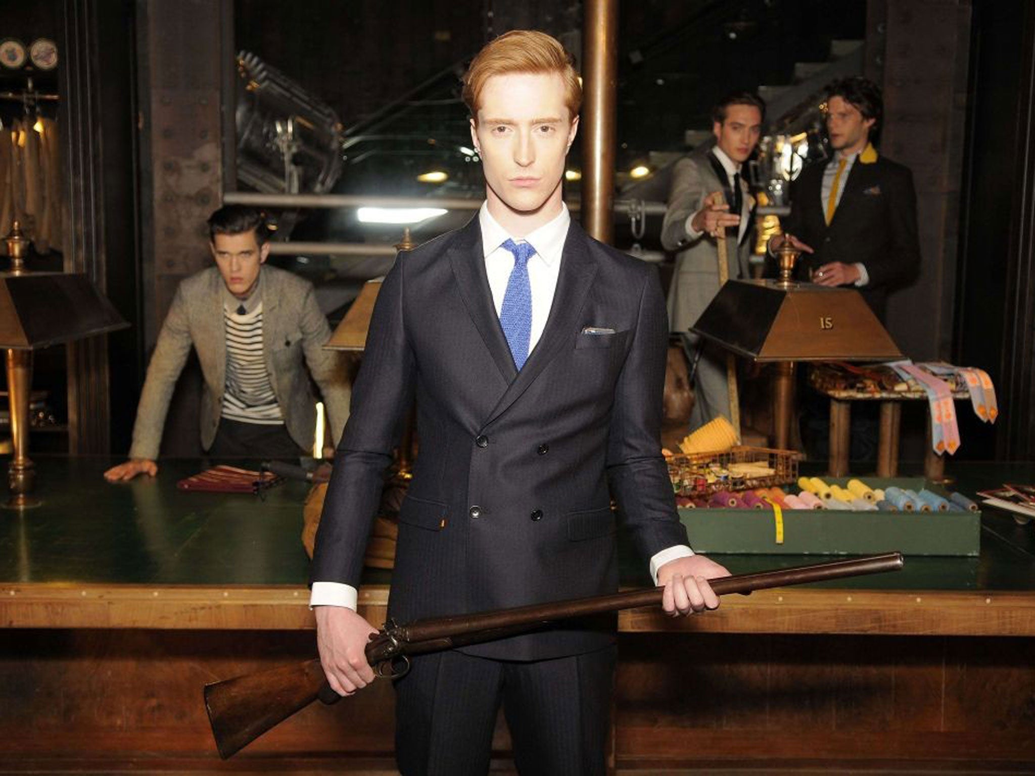 The Superdry + Timothy Everest S/S13 presentation