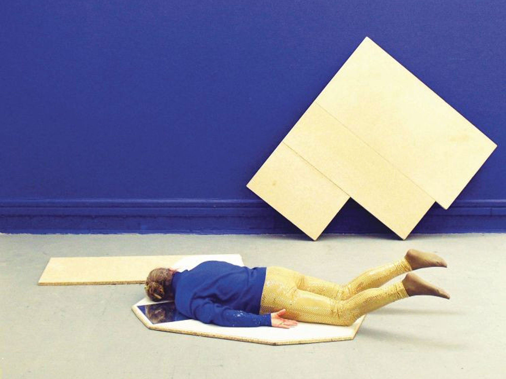 A production still from Nicole Morris's video, 'I am here!'