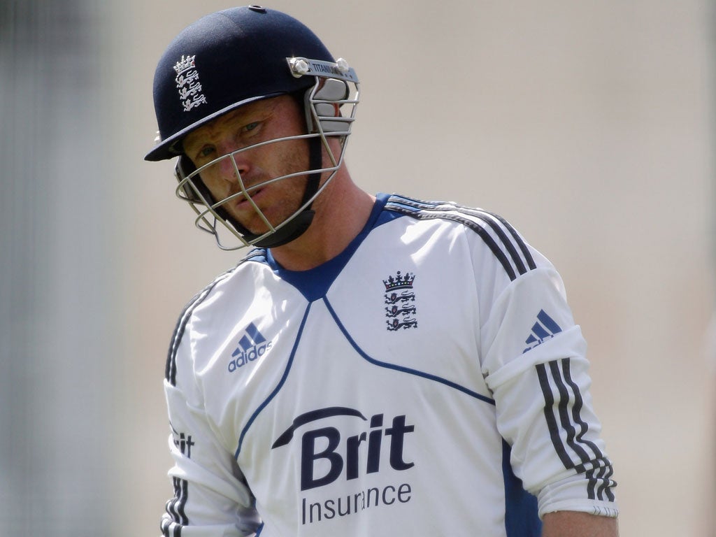 Ian Bell has made just one fifty during three tours of India