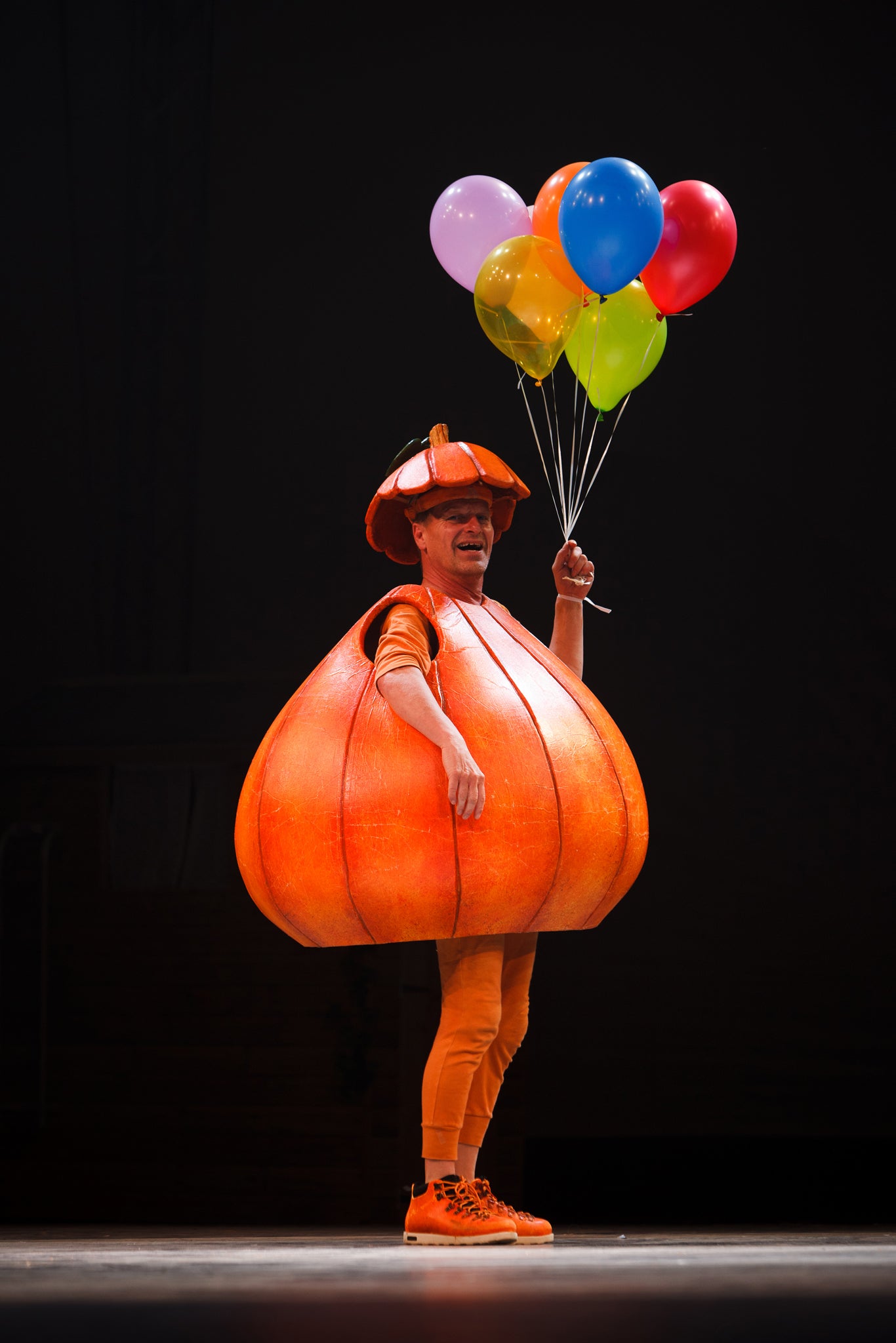 <b>Midnight’s Pumpkin, Battersea Arts Centre, 8 December to 13 January</b>
<p>Billed as "a right-royal-Kneehigh-knees-up" this production by the celebrated Kneehigh theatre group is an unusual take on the Cinderella story. <em> Preparations are well underway for a Royal Ball as the Prince – Charming of course – is in search of a bride. But to find her he must get past a talking pumpkin, ugly sisters, a batch of severed toes, formation dancing and a particularly stringent midnight curfew.</em> It is a good option for those who enjoy joining in. "We made Midnight's Pumpkin as a gift for our Cornish audience [last year]. We wanted them to be the stars of the show, and so they were! I chose Cinderella for the Balls - what better excuse to invite our audience into the action," said Kneehigh’s joint artistic director Emma Rice.</p>