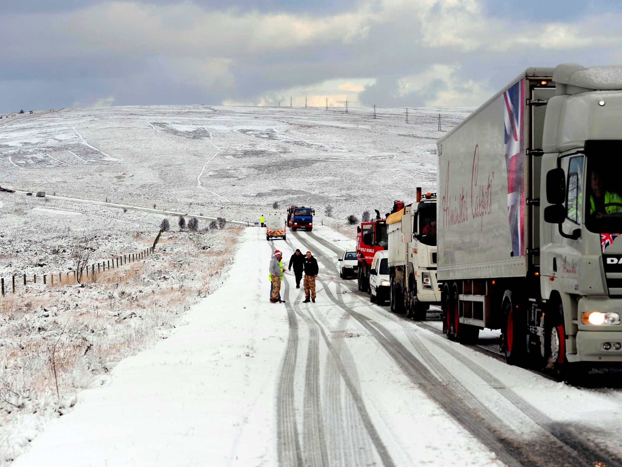 The cold weather is likely to break on Friday, leading to a warmer but wetter weekend