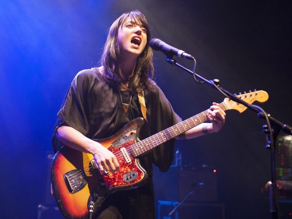 Sharon Von Etten performing at Shepherd's Bush Empire