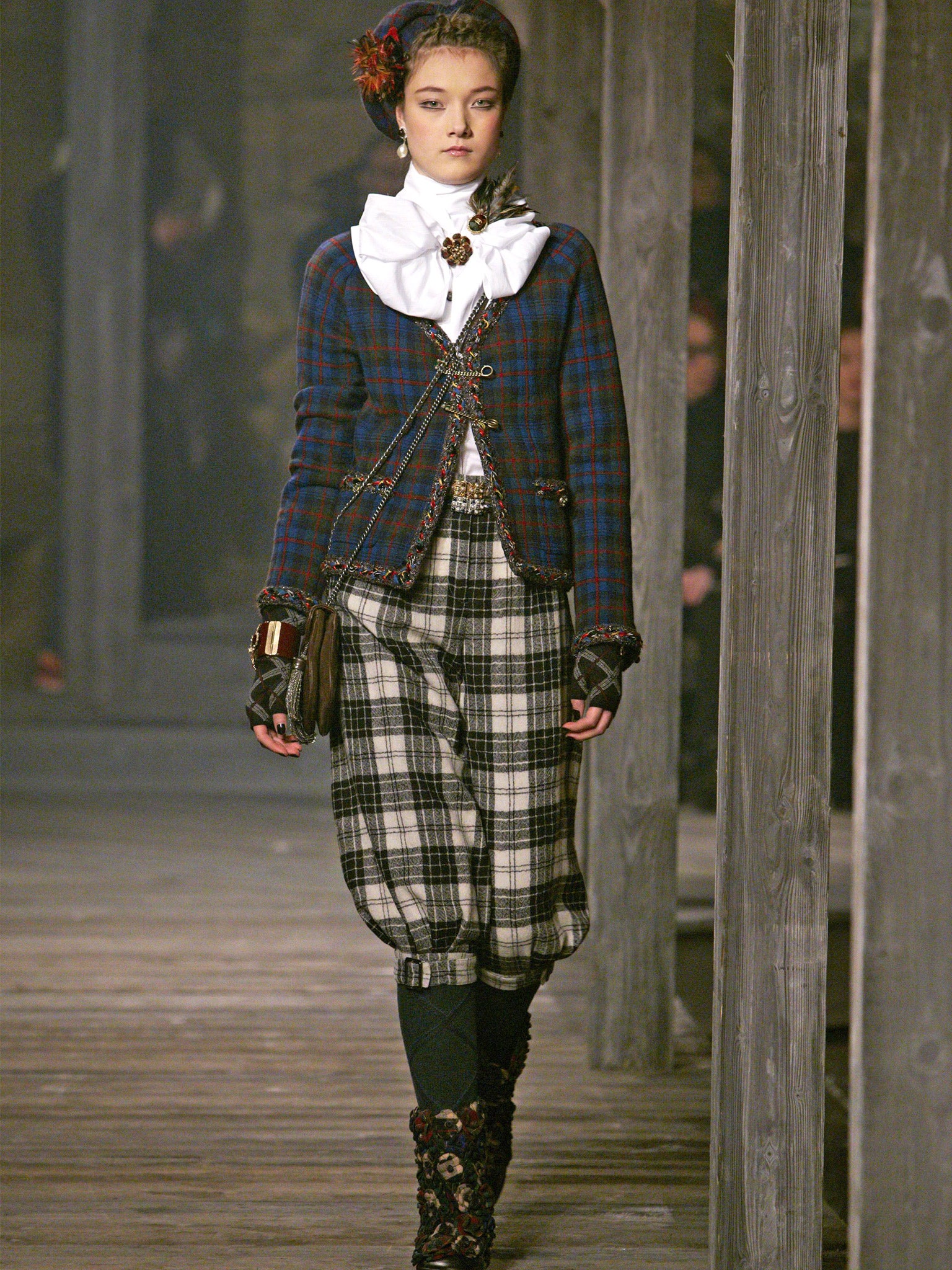 Chanel: Metiers d'Art fashion show at Linlithgow Palace