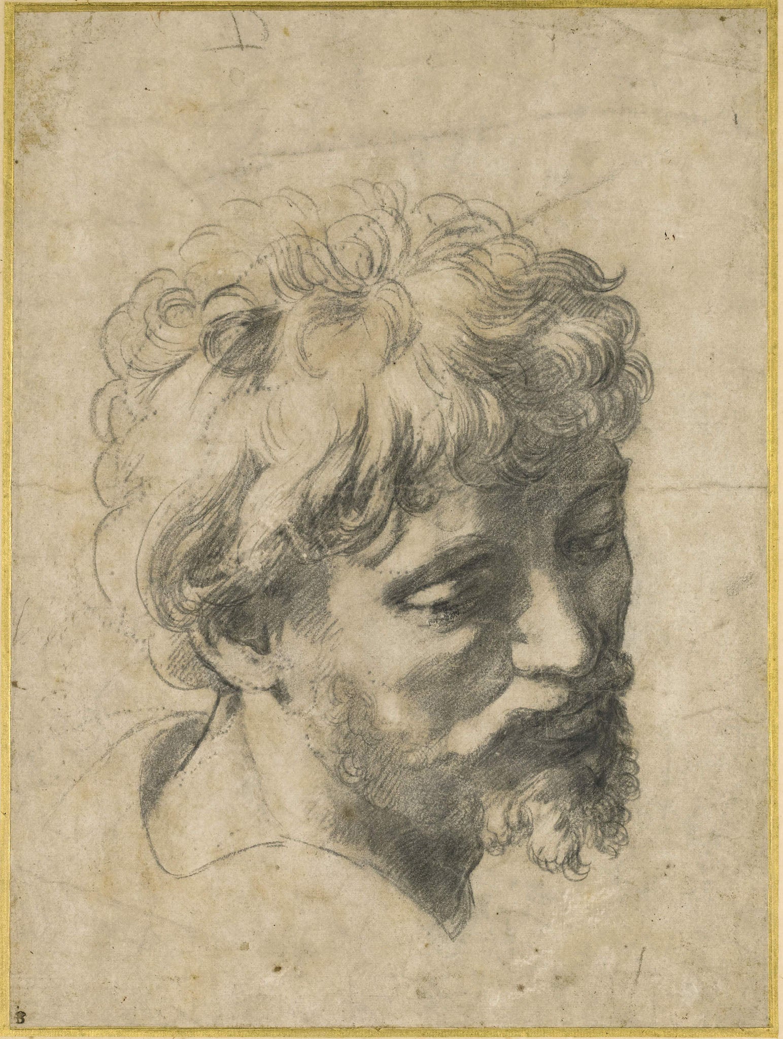 Head of a Young Apostle (c. 1519-20) which achieved a record price for the artist at auction when it sold for £29.7 million, the second highest auction price for any Old Master work of art.