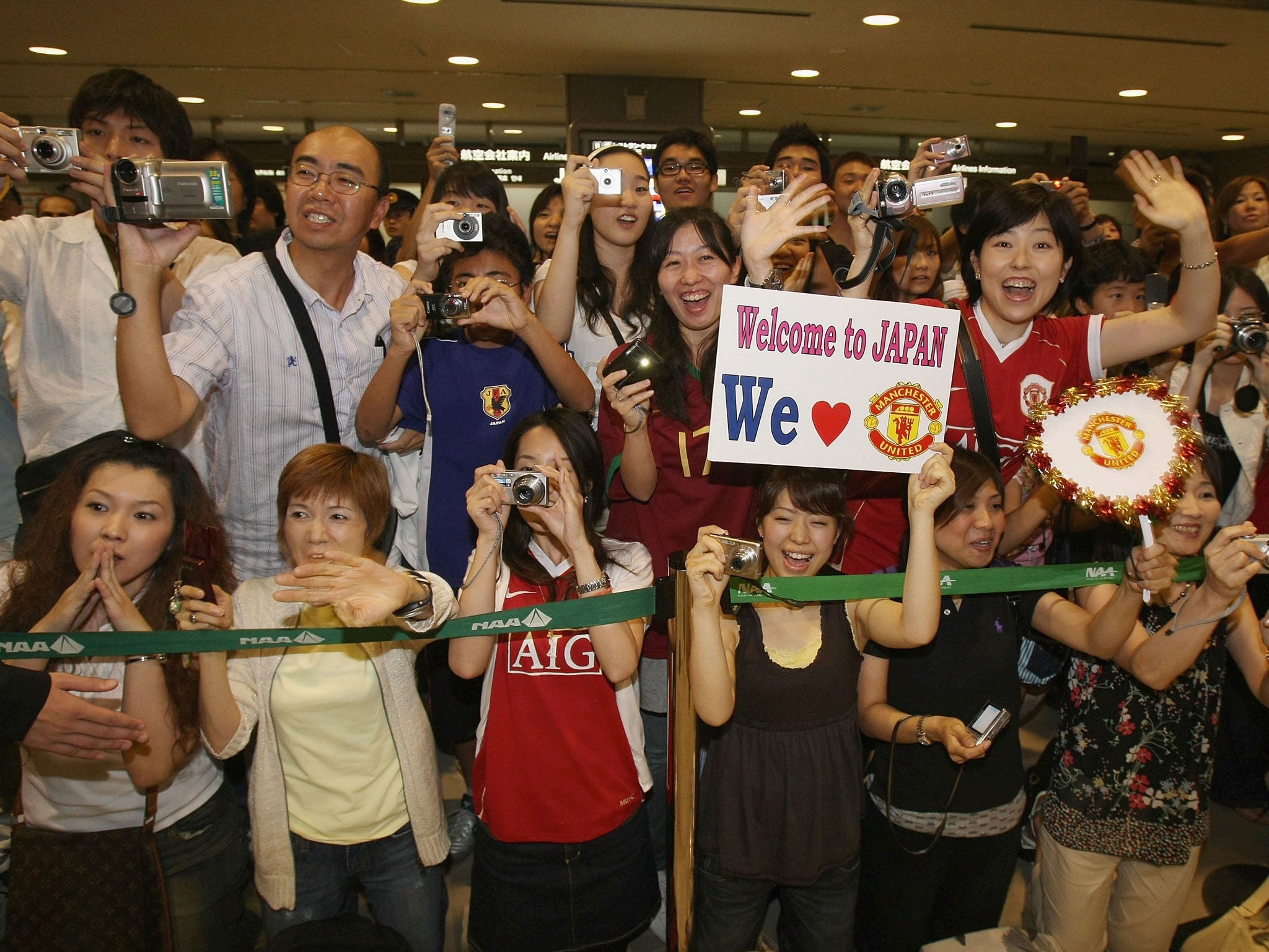 Manchester United have massive global appeal, especially in countries like Japan