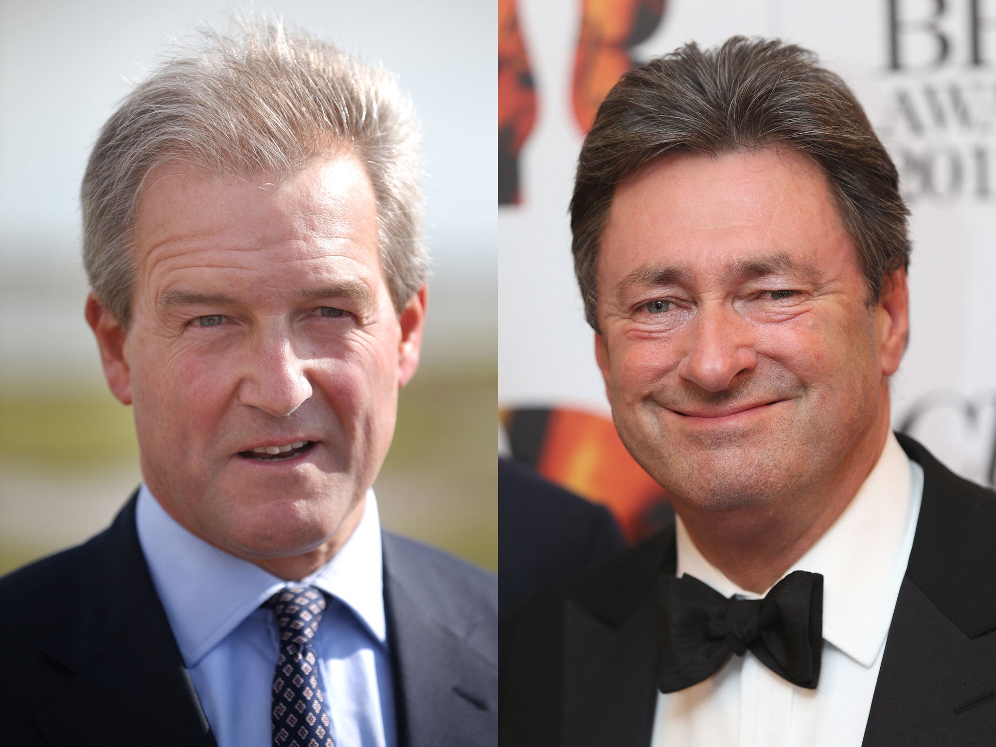 Environment Secretary Owen Paterson, left, and Alan Titchmarsh