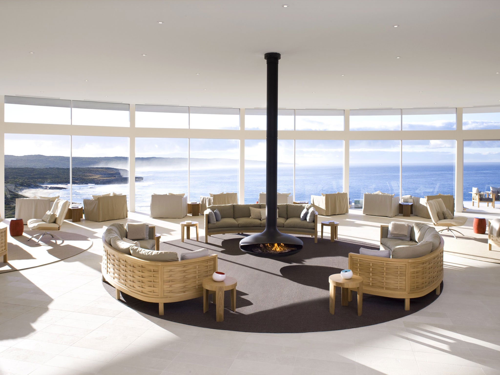 Wow factor: Southern Ocean Lodge on Hamilton Island, South Australia, has a view that hotel stars can’t measure