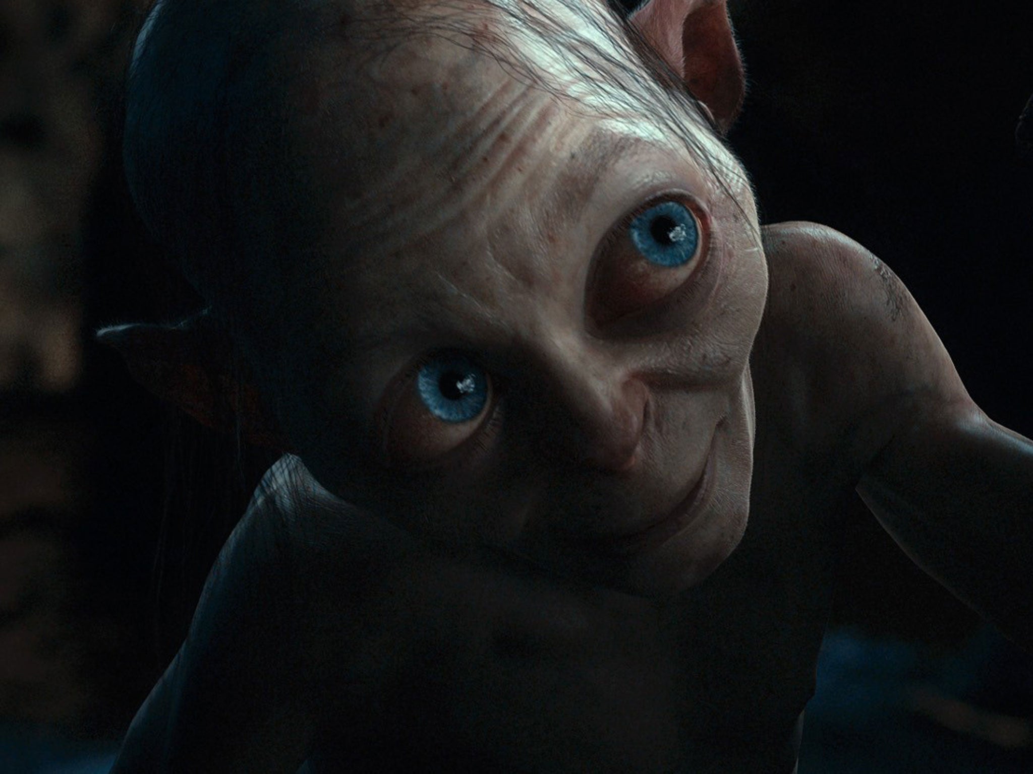 Gollum as portrayed by Andy Serkis in The Lord of the Rings