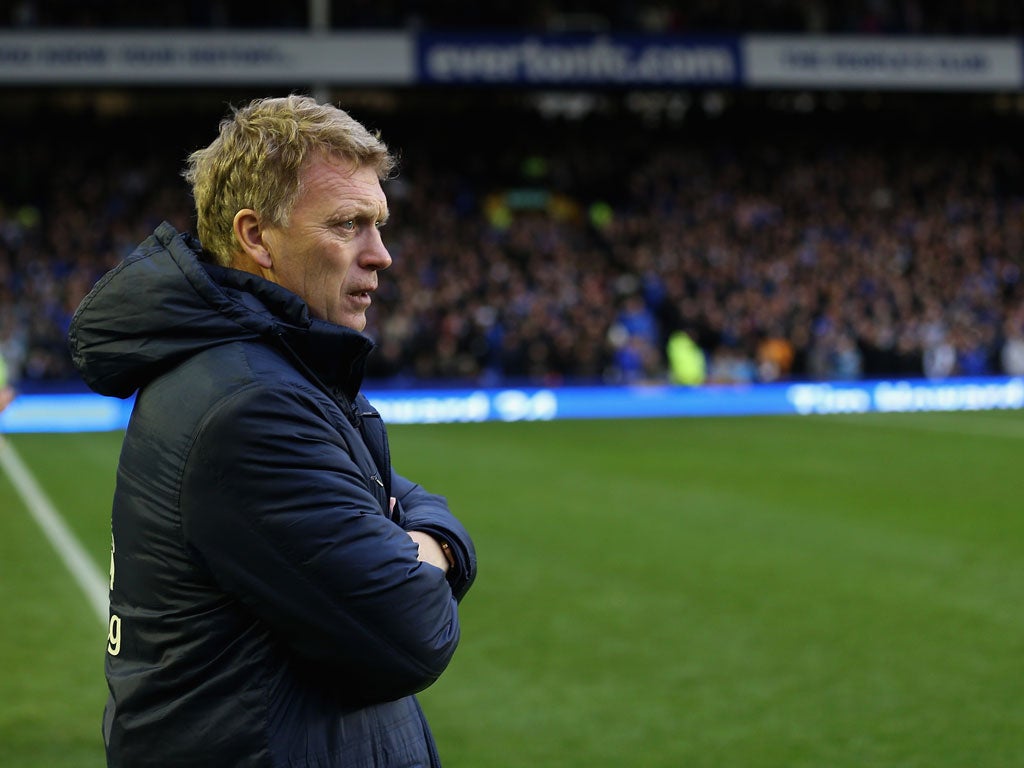 Everton manager David Moyes