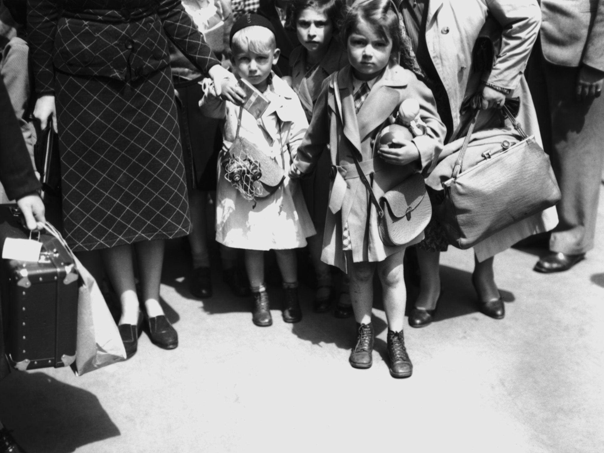 Winds of war: Jewish children from Germany and Austria arrive in London in July 1939
