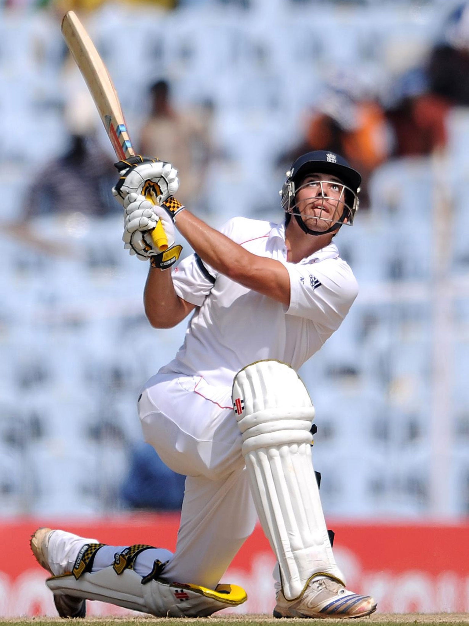 England’s total of 523 was only the fourth time they had passed 500 in India, and beat their previous highest in 10 Tests at Eden Gardens by 120