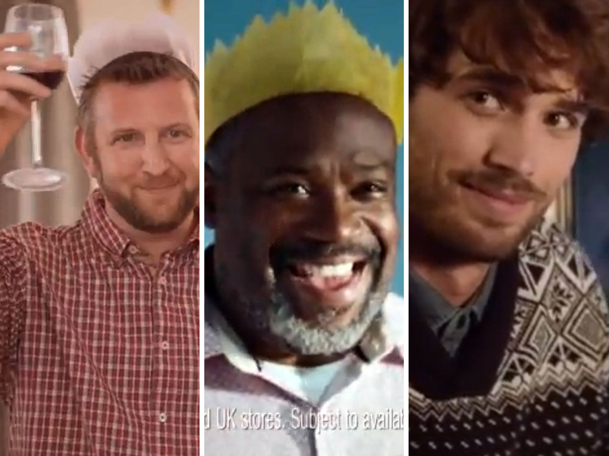 Asda, Tesco and Debenhams are just a few of the retailers using blokes with beards in TV ads