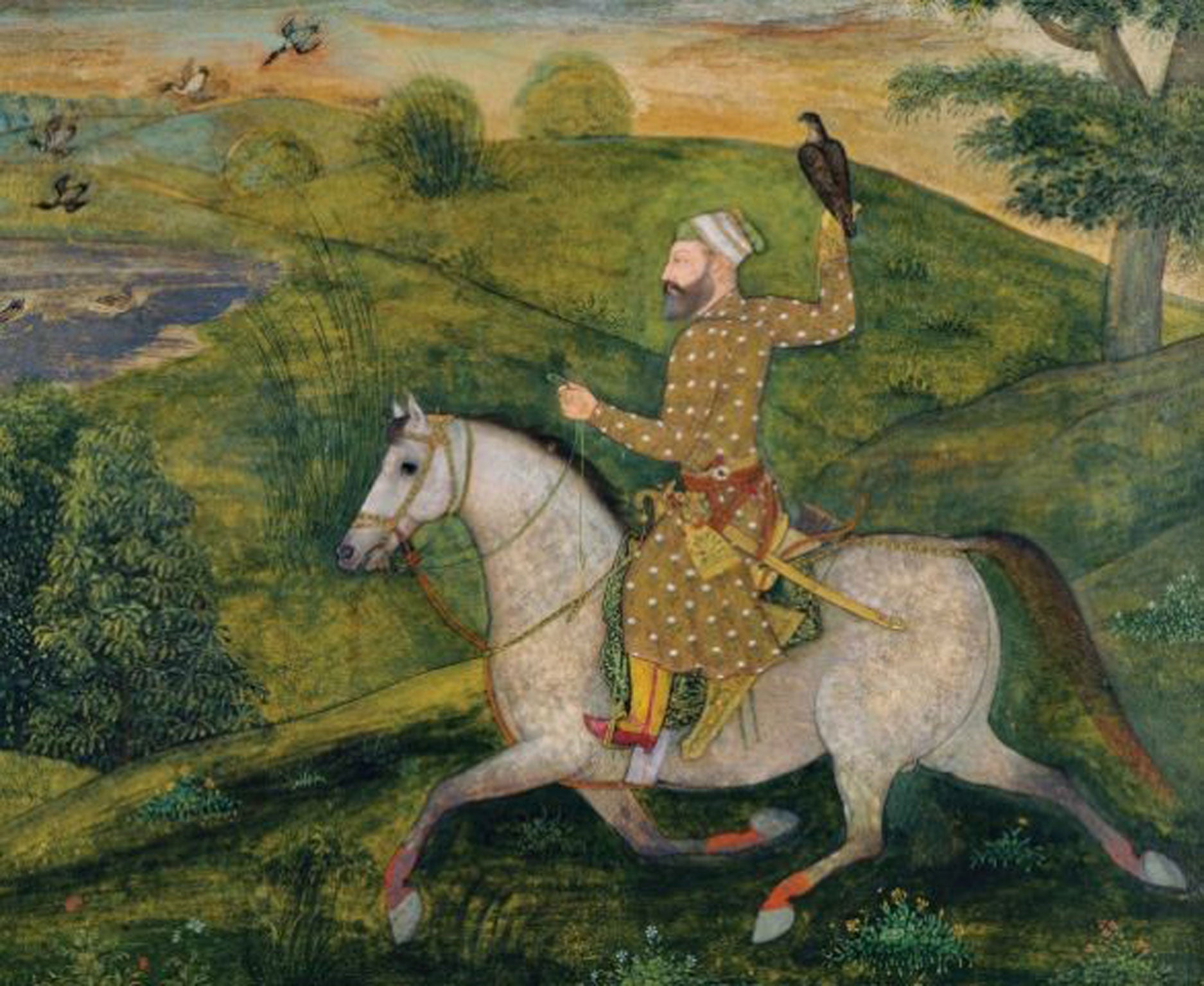 Bird in the hand: ‘Allavardi Khan on Horseback’