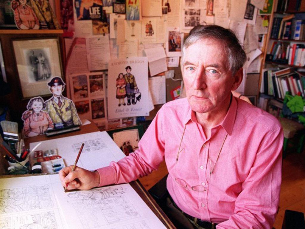 Raymond Briggs, the man behind the Snowman
