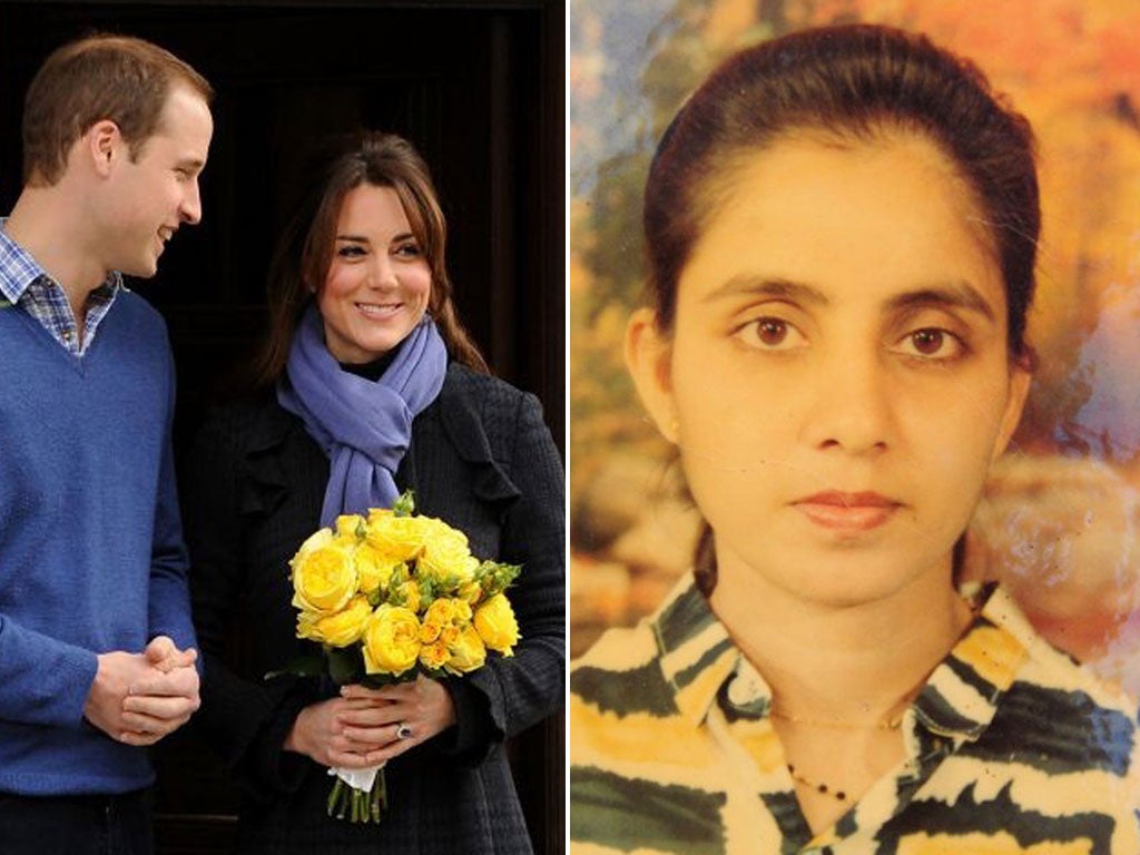 The Duke and Duchess of Cambridge leave the hospital where Jacintha Saldanha worked