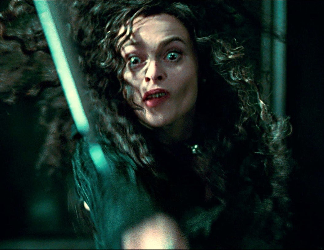 Helena Bonham Carter as Bellatrix Lestrange