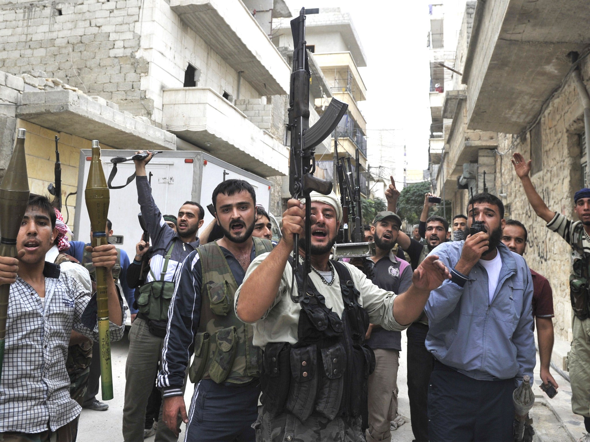 Syrian rebels are running low on weapons and supplies